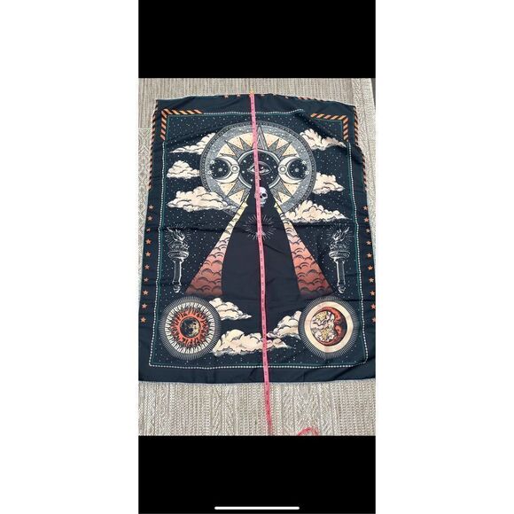 NWT Grim Reaper, tapestry measurements in pictures. - Picture 2 of 10